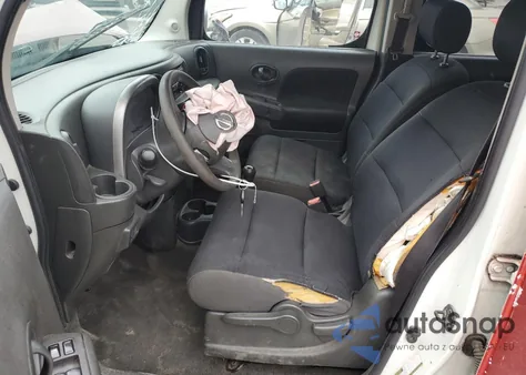 2009 Nissan Cube Base from USA, damaged, VIN JN8AZ28RX9T111681